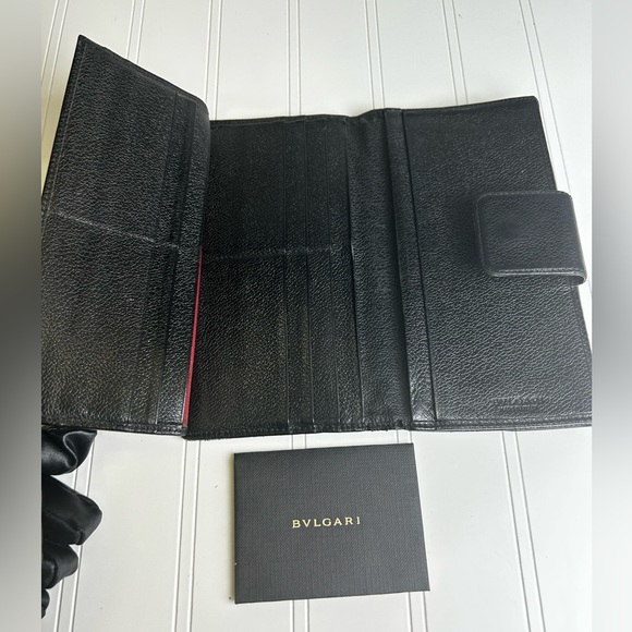 Bvlgari Bulgari Black Leather Wallet - Picture 12 of 16
